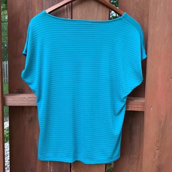 Coldwater Creek Women's Striped Cap Sleeve Top Size Small - Picture 6 of 8